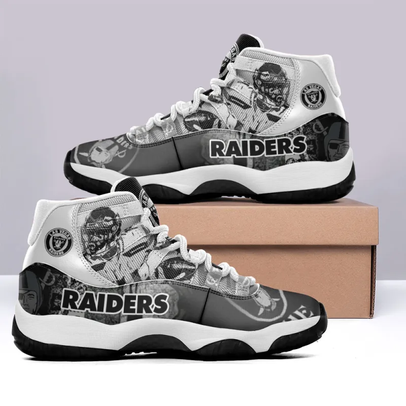 Las Vegas Raiders AJD11 Sneakers Back View