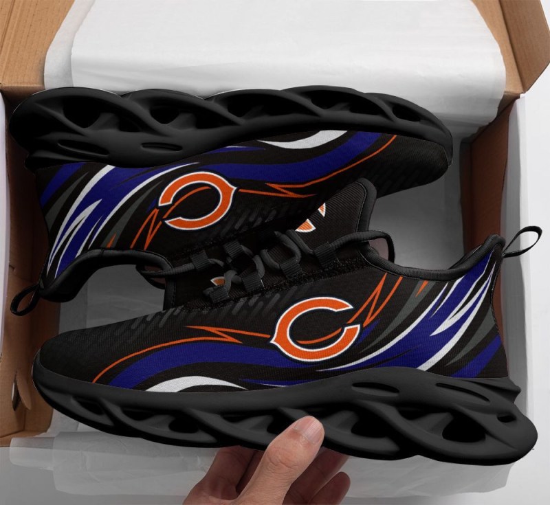 Chicago Bears Yezy Sneakers in Action