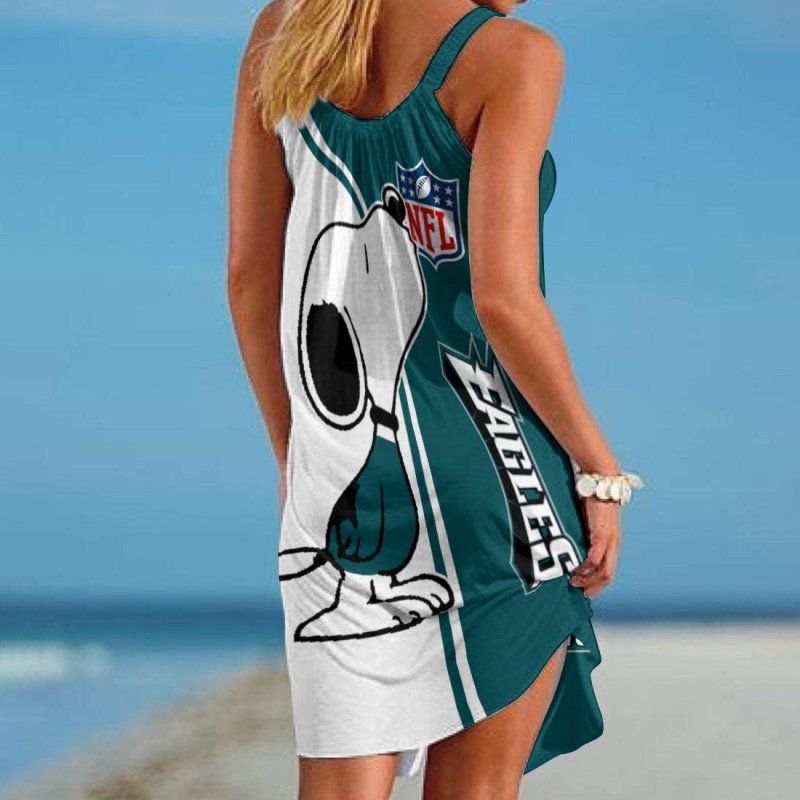 Philadelphia Eagles Beach Dress Image 2