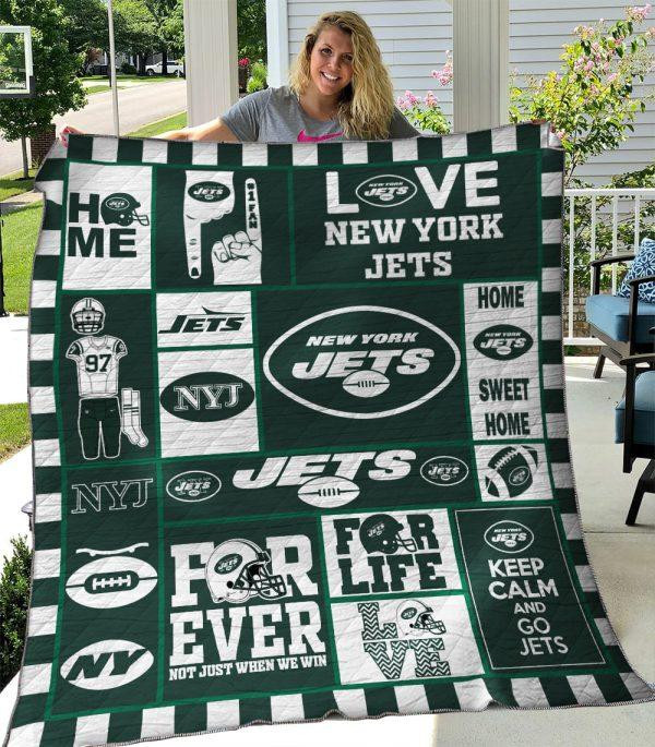 New York Jets Premium Quilt Size Chart