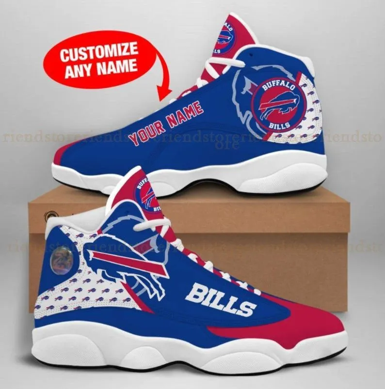 Buffalo Bills Personalized AJD13 Sneakers