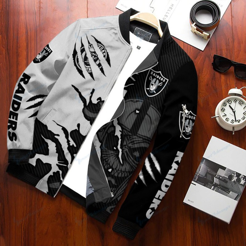 Las Vegas Raiders Bomber Jacket