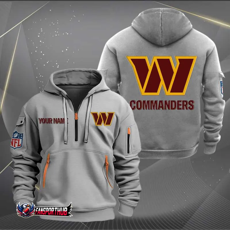 Personalized Quarter Zip Hoodie