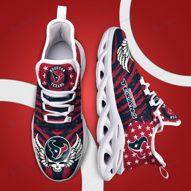 Houston Texans Yezy Running Sneakers Front View