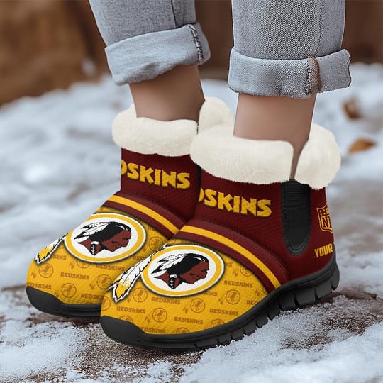 Washington Commanders Comfy Winter Snow Boots