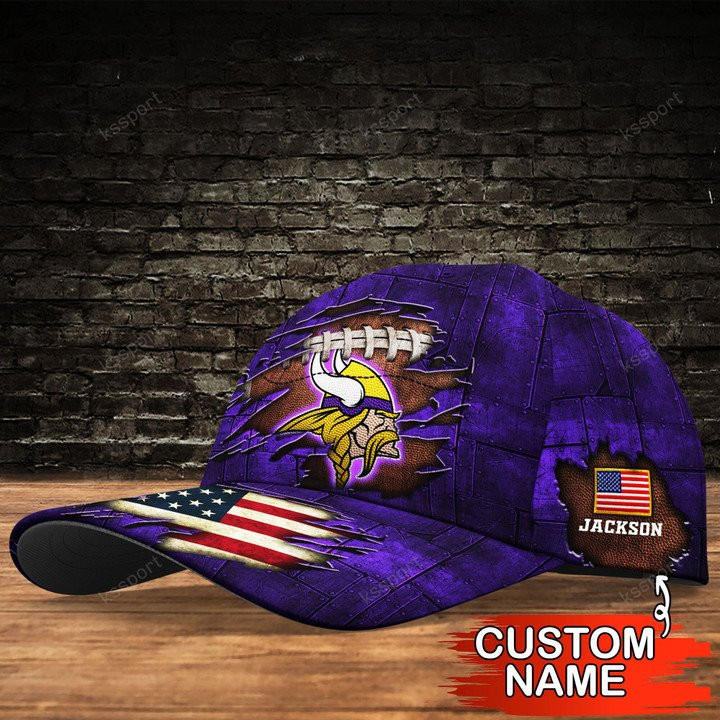 Another view of Minnesota Vikings Classic Cap