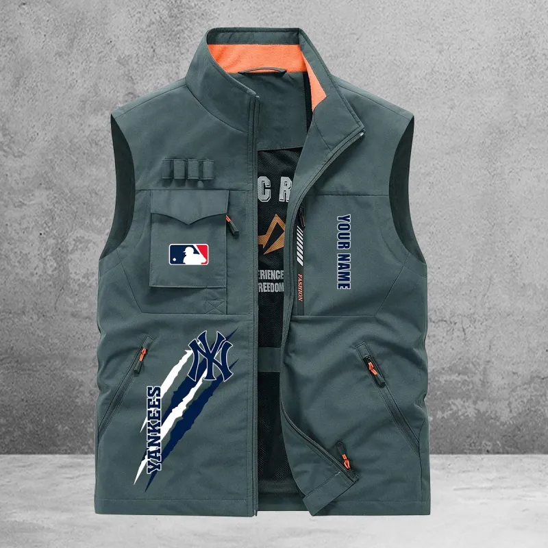 New York Yankees Multi-Pockets Vest Image 4