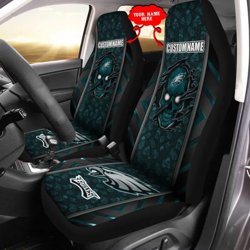 Philadelphia Eagles Personalized Car Seat Covers