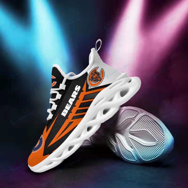 Chicago Bears Sneakers Side View
