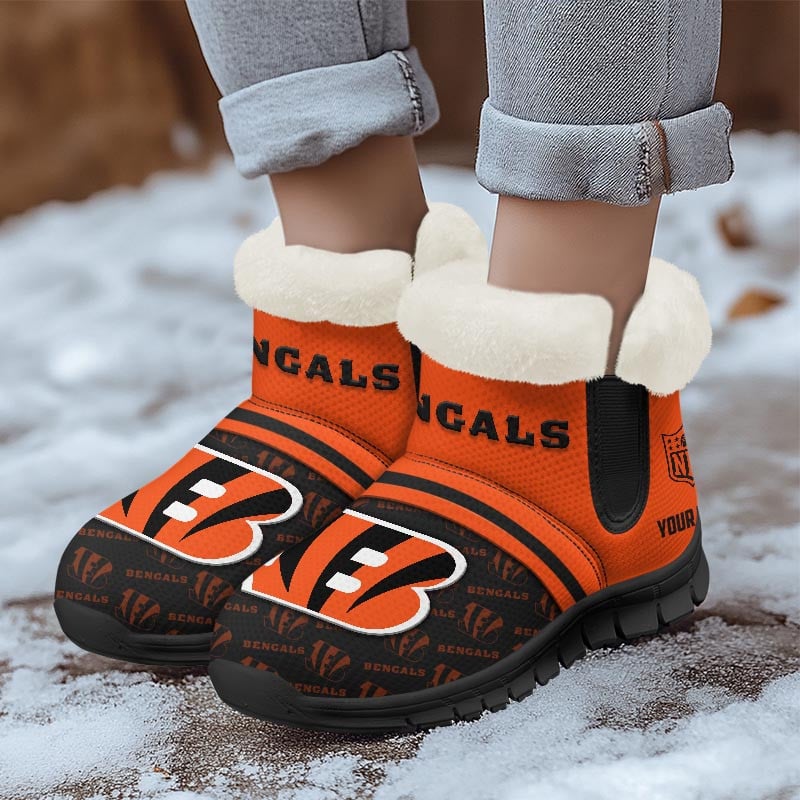 Cincinnati Bengals Comfy Winter Snow Boots