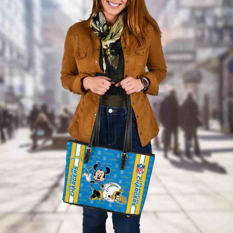 Los Angeles Chargers Tote Bag Side View