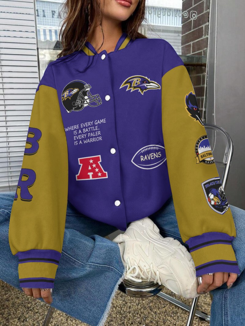 Baltimore Ravens Varsity Jacket