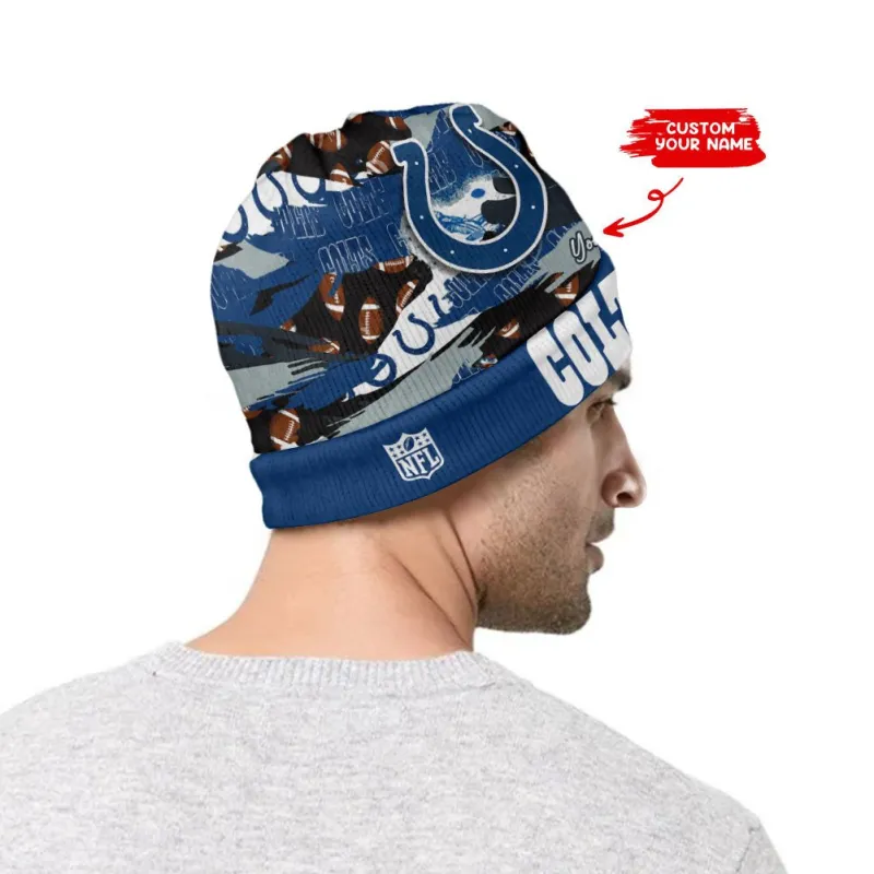 Colts Ugly Christmas Sweater Beanie