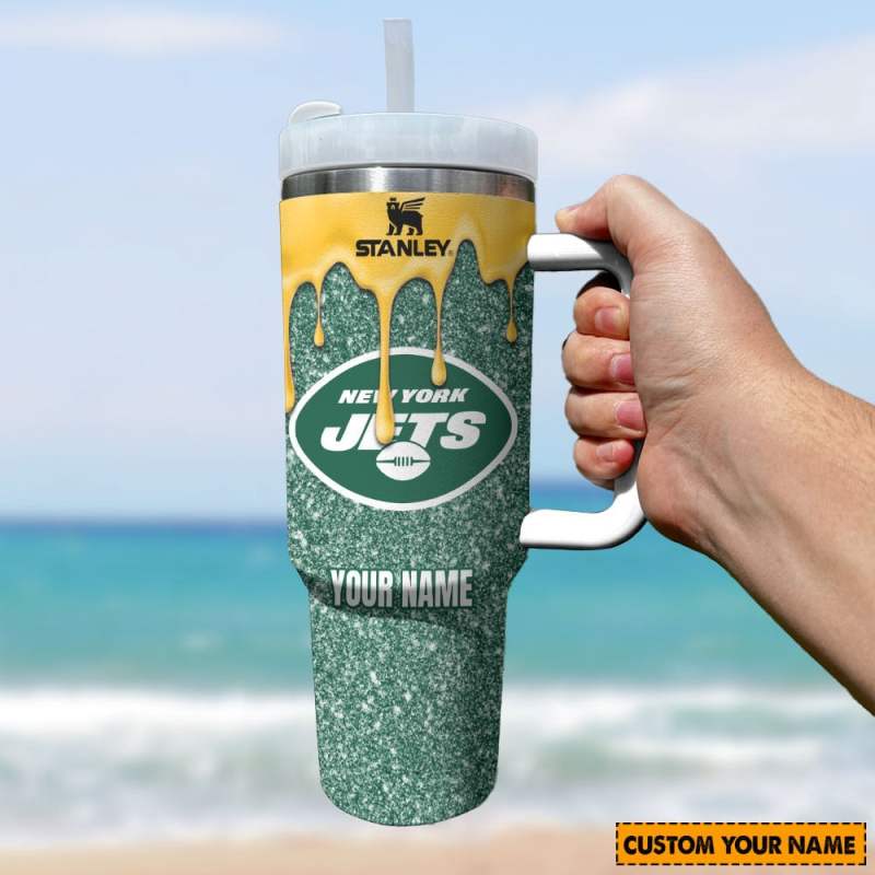 New York Jets Personalized 40oz Tumbler