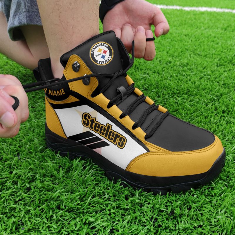Pittsburgh Steelers Personalized Hiking Shoes