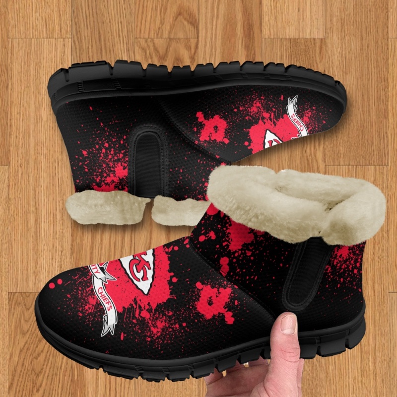 Kansas City Chiefs Snow Boots Image 1