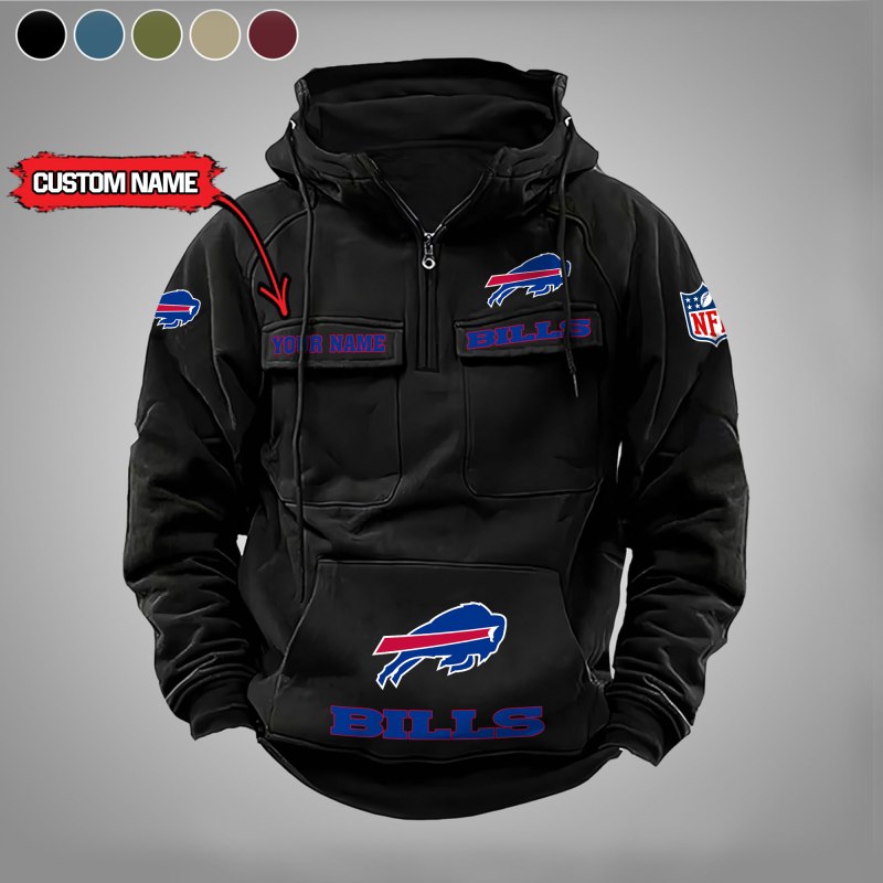 Buffalo Bills Hoodie Black