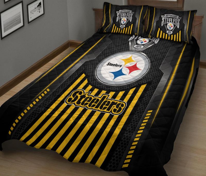 Pittsburgh Steelers Quilt Set Image 2