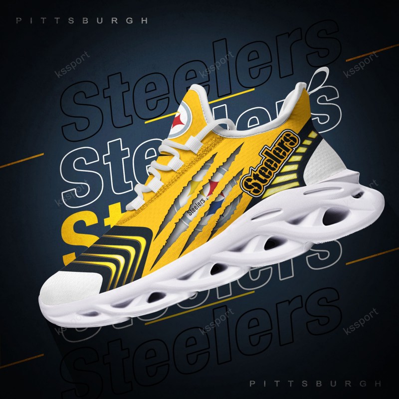 Pittsburgh Steelers Yezy Running Sneakers