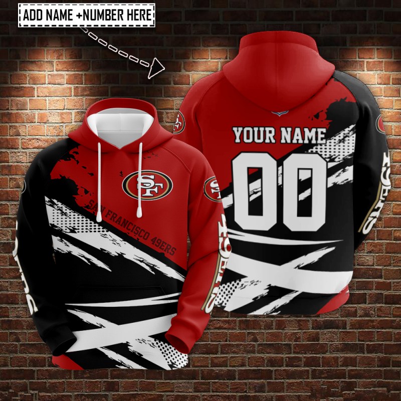 San Francisco 49ers Hoodie Custom