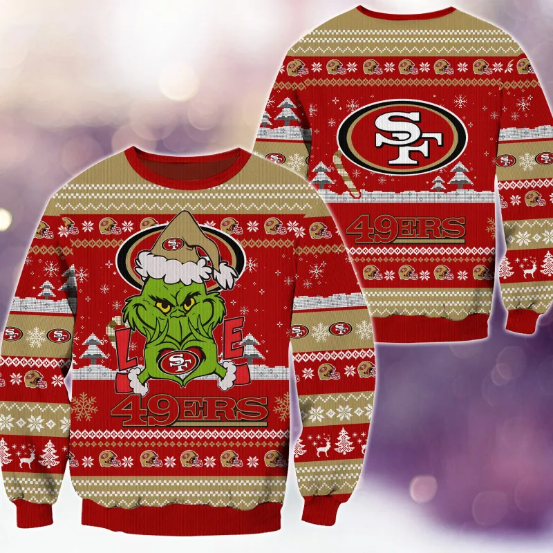 San Francisco 49ers Premium Ugly Christmas Sweater