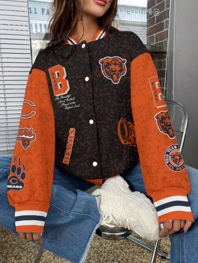 Chicago Bears Varsity Jacket 1