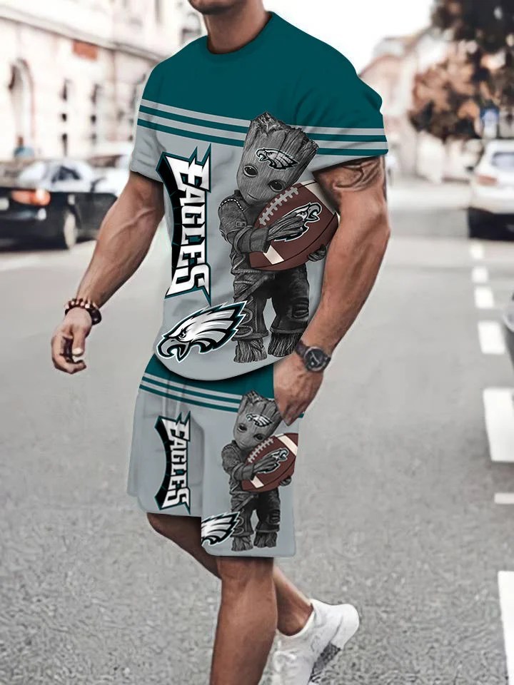 Philadelphia Eagles T-shirt and Shorts