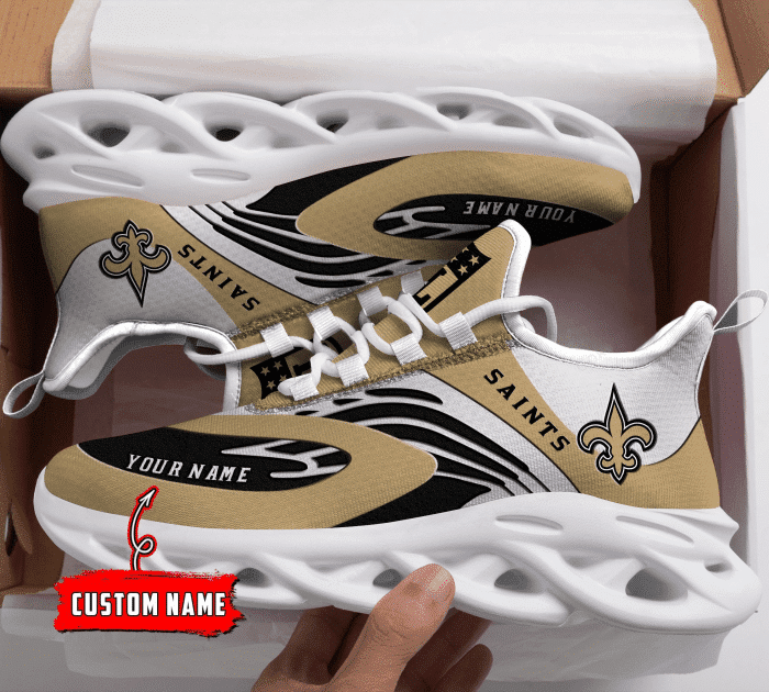 New Orleans Saints Yezy Running Sneakers