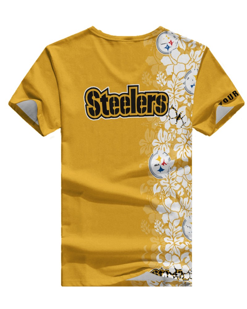 Pittsburgh Steelers V-neck T-shirt