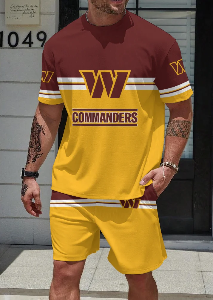 Washington Commanders T-Shirt and Shorts