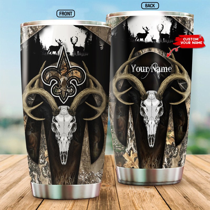 New Orleans Saints Personalized Tumbler
