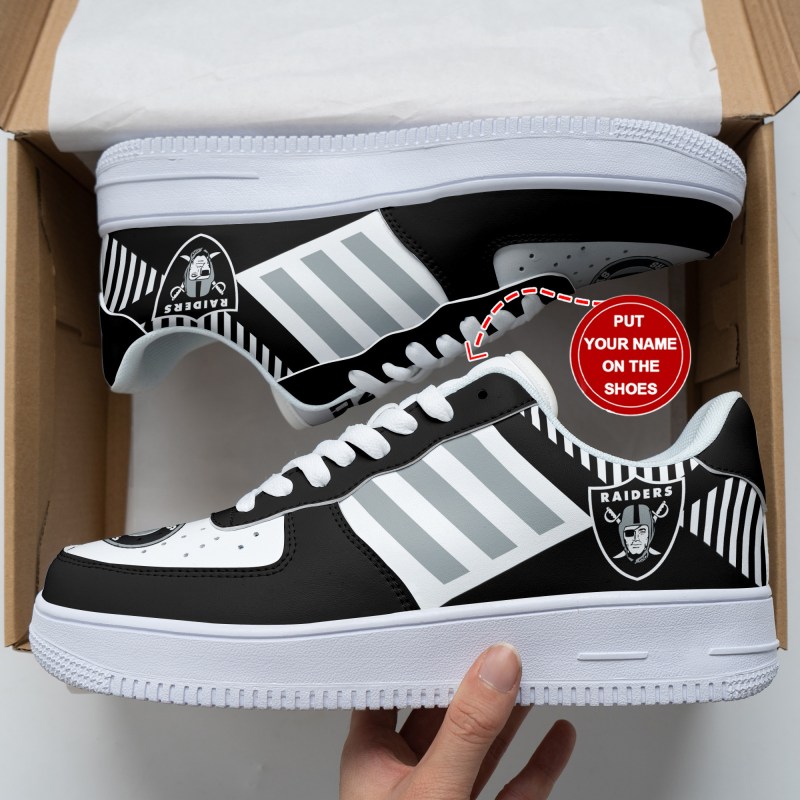 Las Vegas Raiders Personalized AF1 Shoes 4