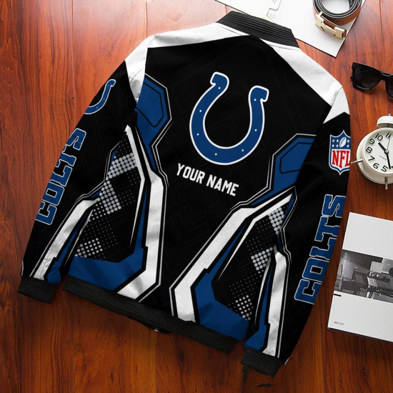 Indianapolis Colts Bomber Jacket Image 2