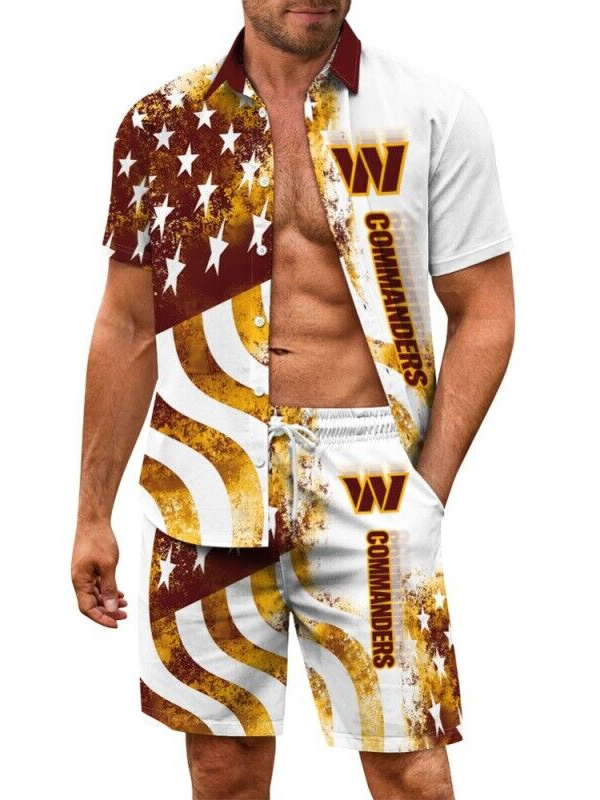 Washington Commanders Hawaiian Shirt