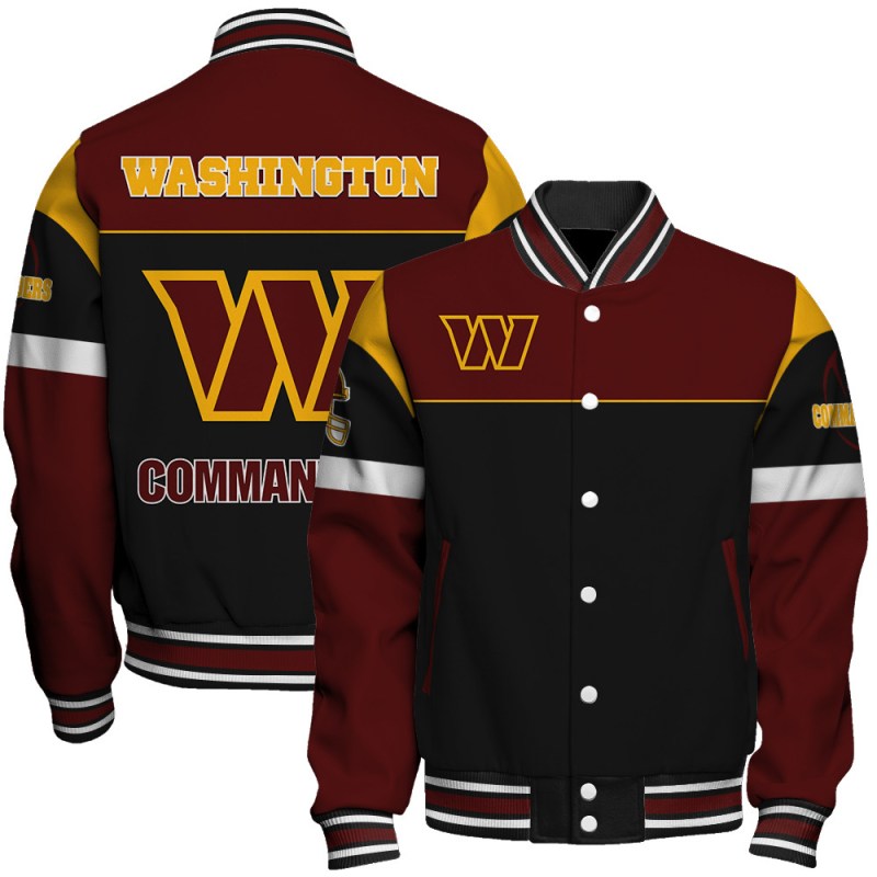 Washington Commanders Varsity Jacket
