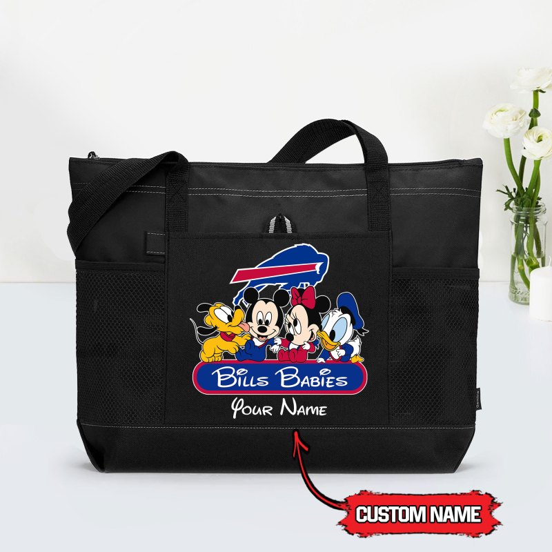Buffalo Bills Tote Bag - Black