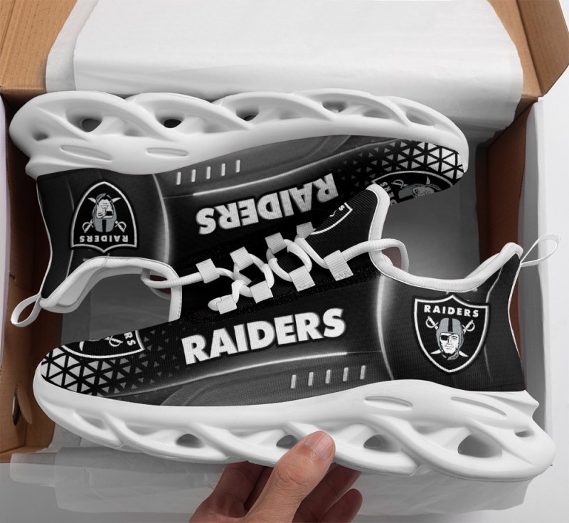 Las Vegas Raiders Yezy Running Sneakers Lifestyle