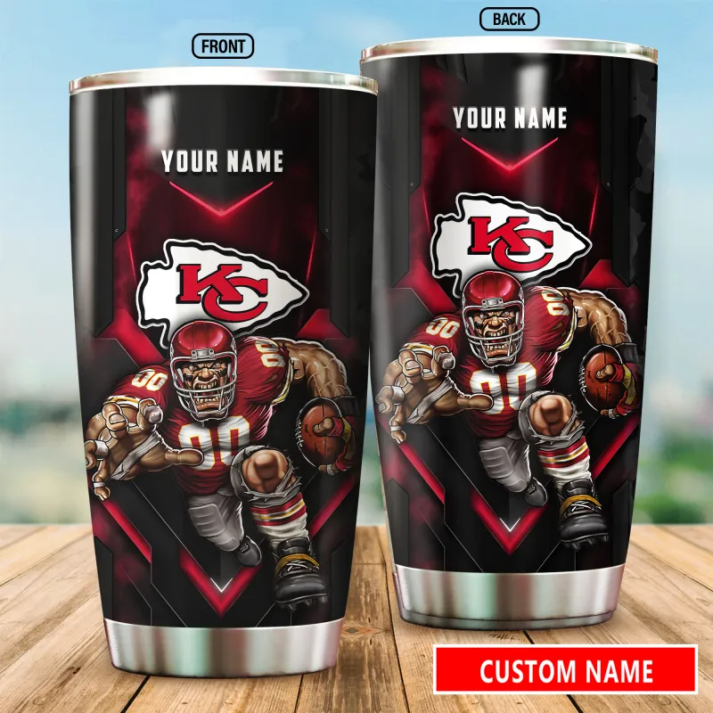Kansas City Chiefs Personalized Tumbler