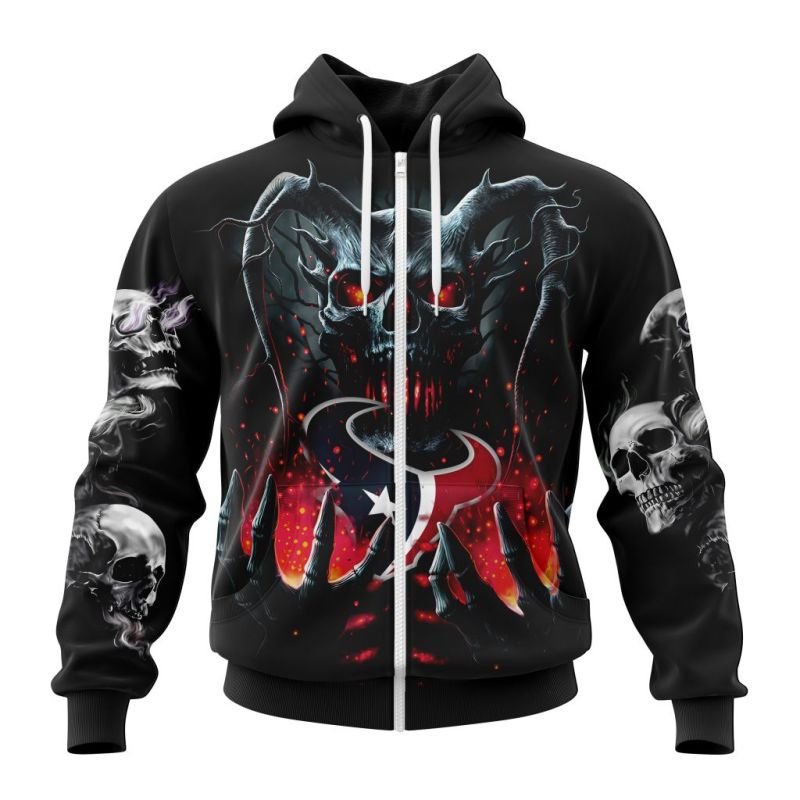 Houston Texans Zip Hoodie Front