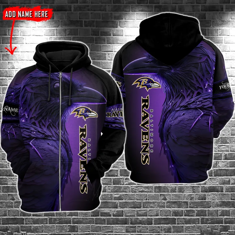 Baltimore Ravens Personalized Hoodie