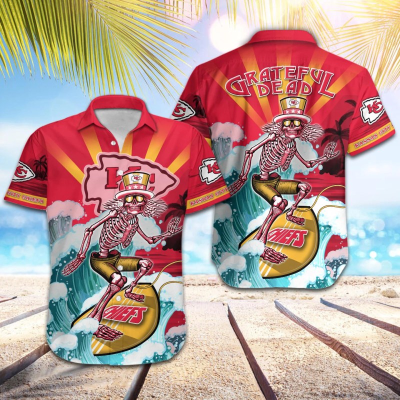Kansas City Chiefs Button Shirt Sizing Chart