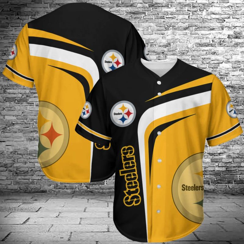 Pittsburgh Steelers Baseball Jersey