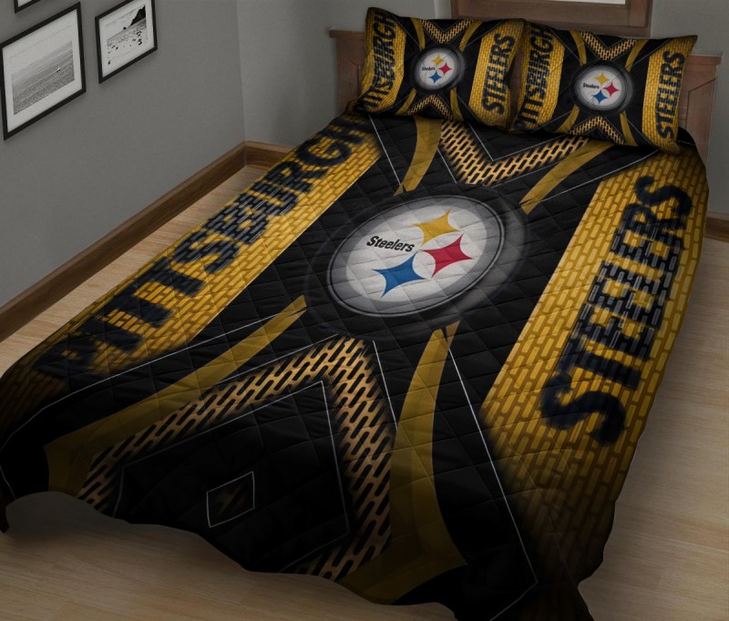 Pittsburgh Steelers Quilt Set