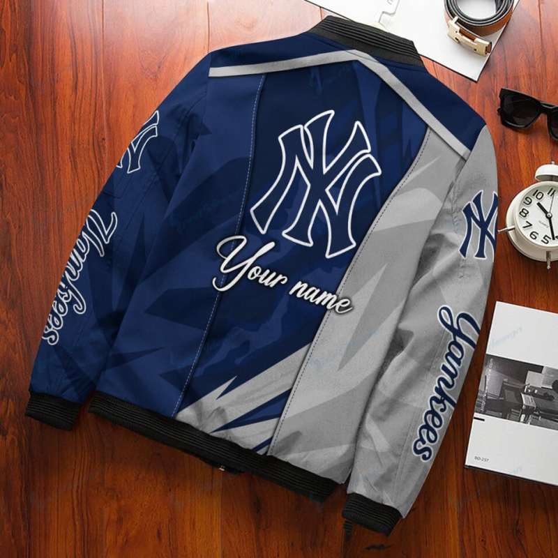 New York Yankees Bomber Jacket back view