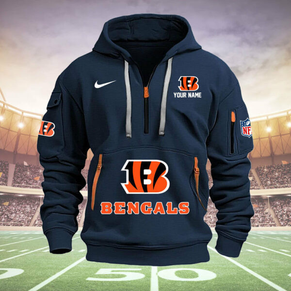 Cincinnati Bengals Hoodie with Details
