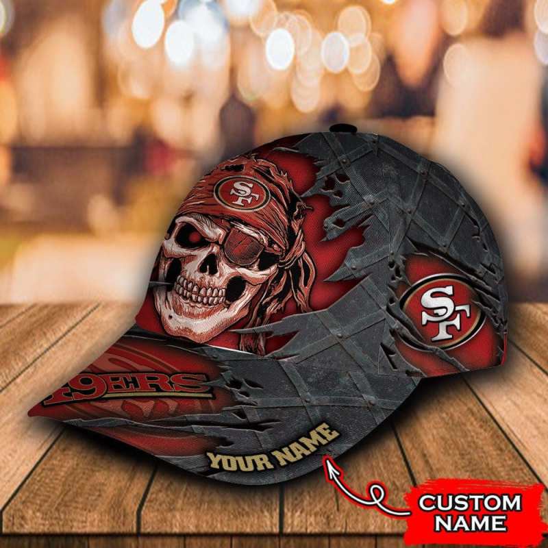 San Francisco 49ers Personalized Classic Cap Image 3