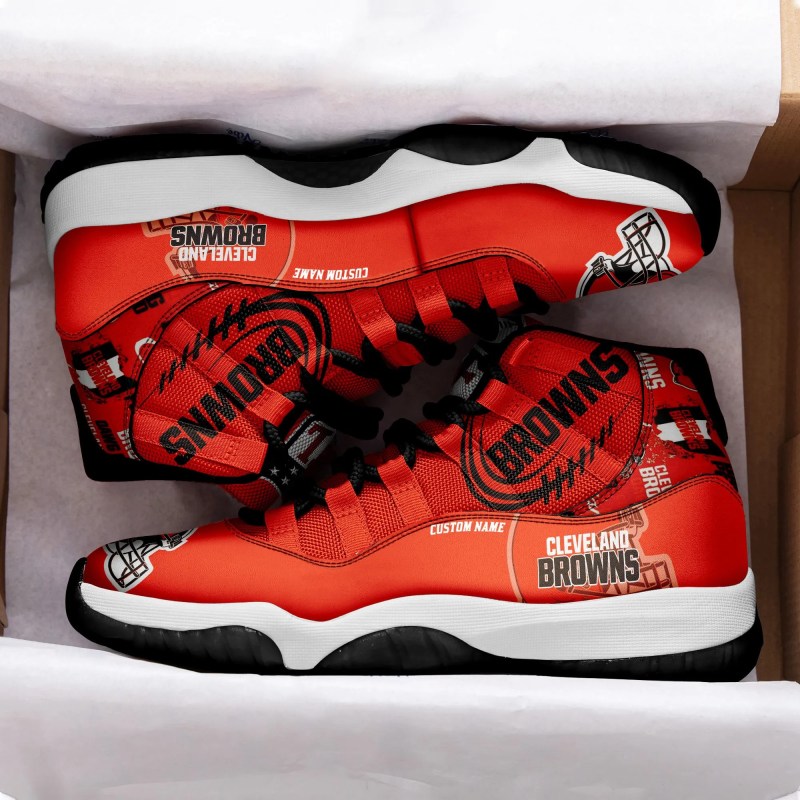 Cleveland Browns Personalized Sneakers