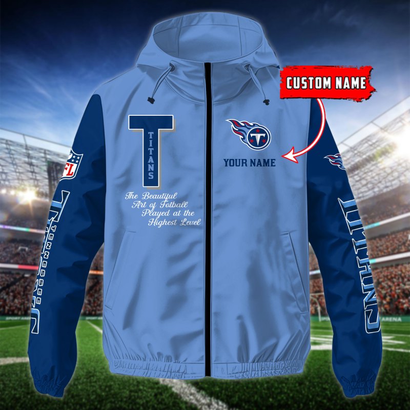 Tennessee Titans Jacket Back View