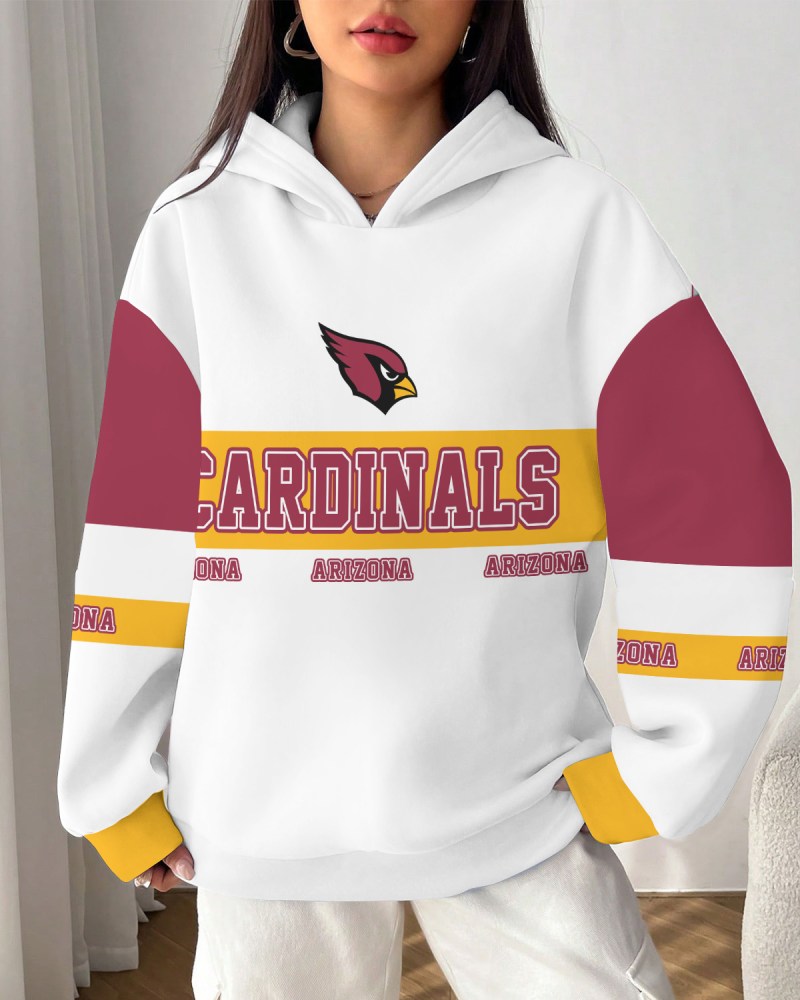 Arizona Cardinals Printed Hoodie