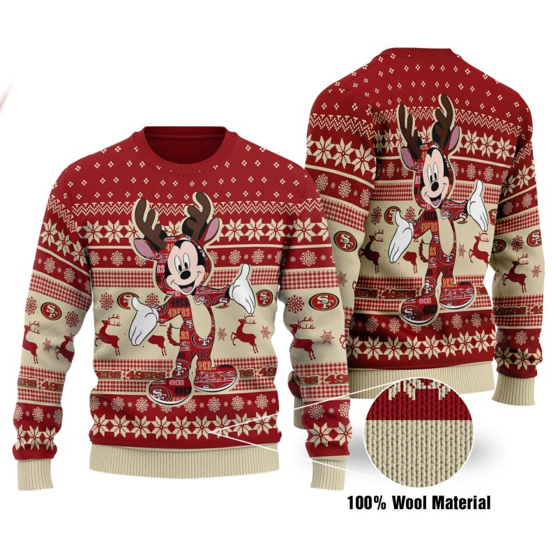 San Francisco 49ers Ugly Christmas Woolen Sweater